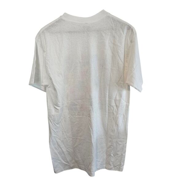 Vintage Alaska Flower T-Shirt Womens Large 90s White Cottage Granny Streetwear - Picture 2 of 8